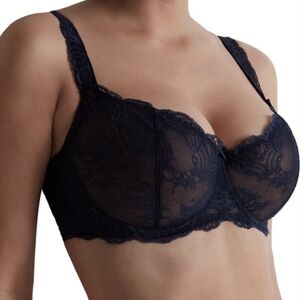 Aubade Women's Danse Des Sens Midnight Blue Navy 34E